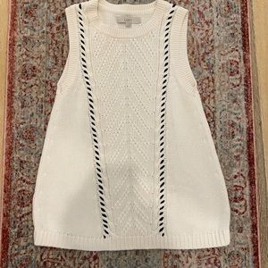 Loft sweater tank top